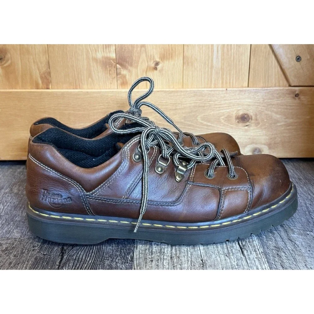 Vintage Doc Martens 8B68 Brown Leather Oxford Shoes Men’s US 12 EU 46 AirWair